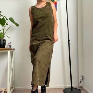 Jessica Howard Olive Green Dress